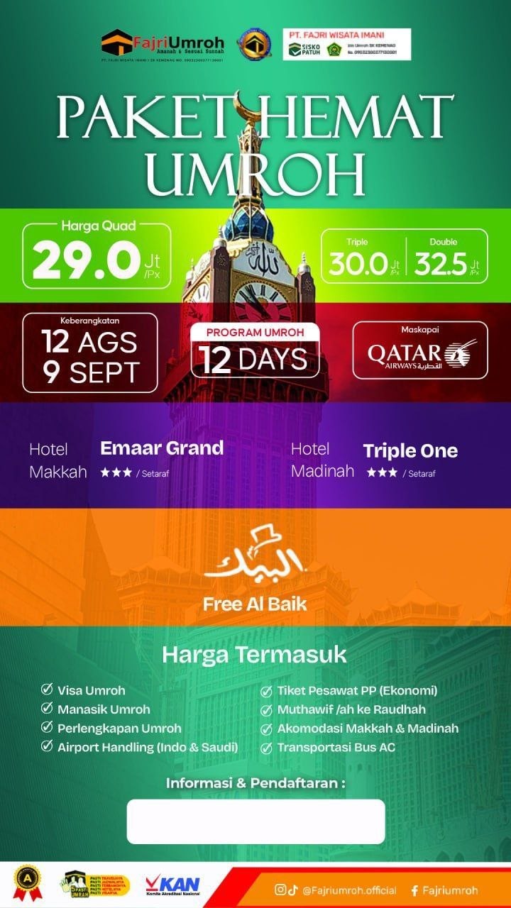 Umroh Paket Hemat